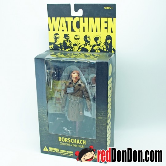 DC Direct Watchmen Rorschach TRU Exclusive Variant Action Figure 2012