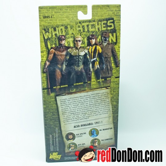 DC Direct Watchmen Rorschach TRU Exclusive Variant Action Figure 2012