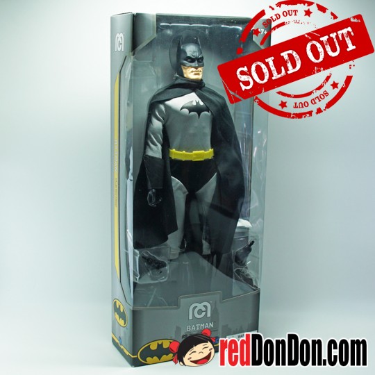 BATMAN, MEGO, DC COMICS, BLACK SUIT, 14" ACTION FIGURE