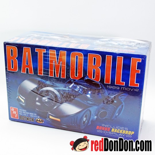  BATMOBILE 1989 MOVIE, SKILL LEVEL 2 MODEL KIT, 1/25, BY AMT