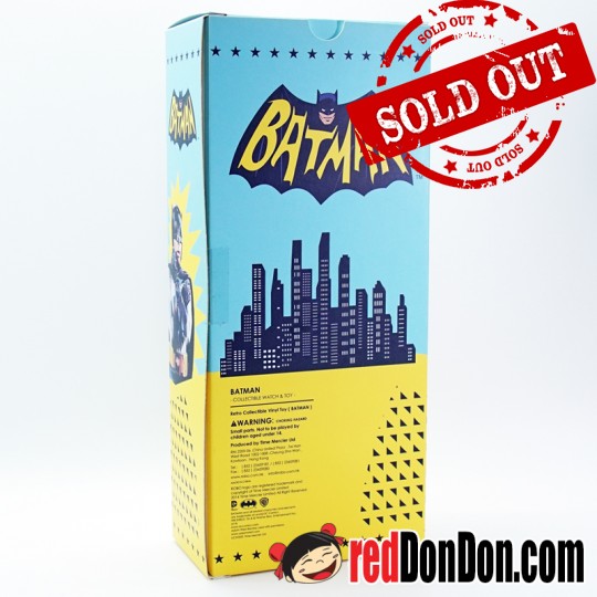 BATMAN 蝙蝠俠, RETRO COLLECTIBLE VINYL TOY, ROBO, TIME MERCIER LIMITED, 2014