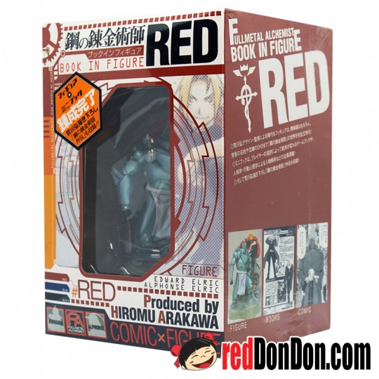 鋼之鍊金術師 Fullmetal Alchemist Book in Figure RED (Japanese Edition) 