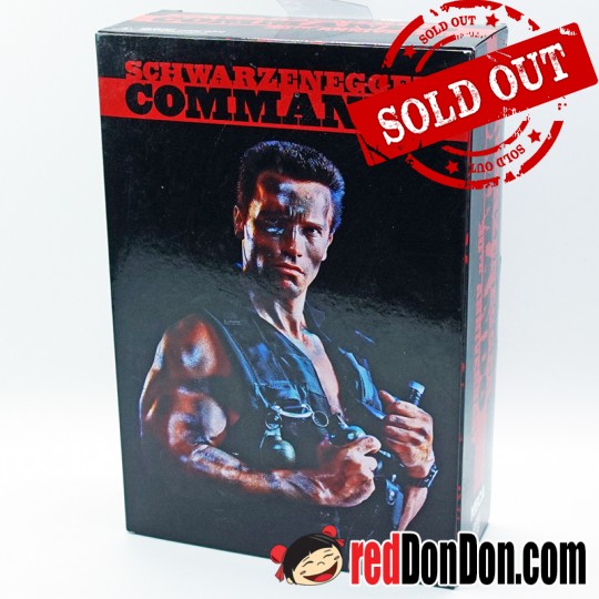 Schwarzenegger Commando 30th Anniversary, NECA Action Figure, 7"