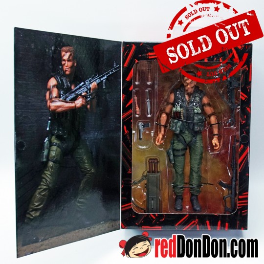 Schwarzenegger Commando 30th Anniversary, NECA Action Figure, 7"