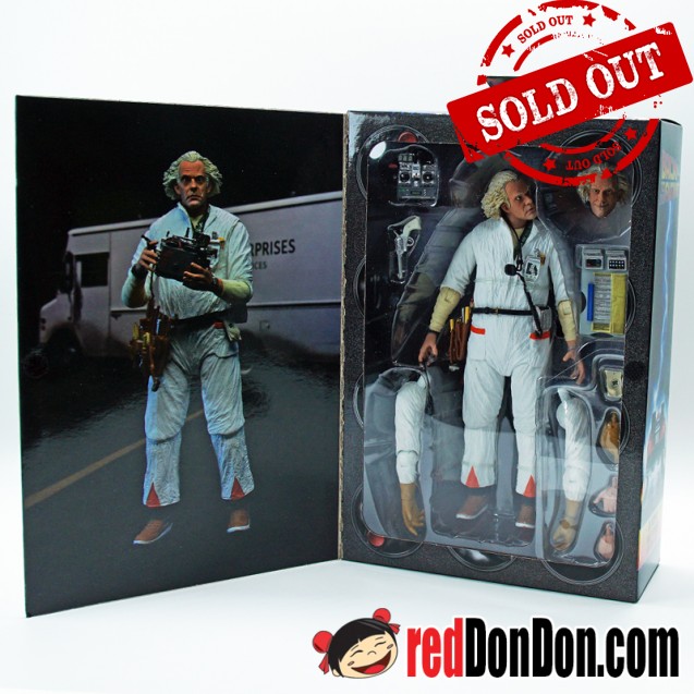 Ultimate Doc Brown (1985) Back to the Future 7" Scale Action Figure NECA