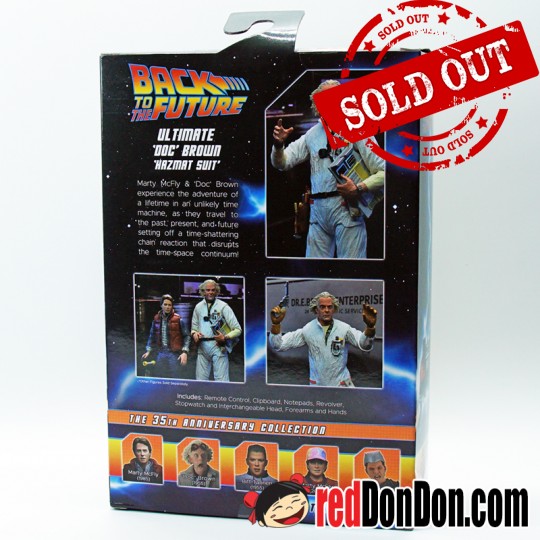 Ultimate Doc Brown (1985) Back to the Future 7" Scale Action Figure NECA