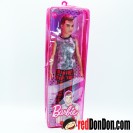 Barbie Ken FASHIONISTAS KEN DOLL, Pink Frosted Hair, Sleeveless Top