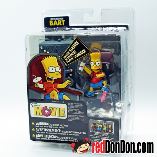The Simpsons, Movie Mayhem BART, McFarlane Toys, 2007