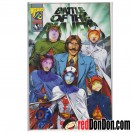 BATTLE OF THE PLANETS #1/2, DYNAMIC FORCES WIZARD AUTHENTIC BLUE FOIL EDITION