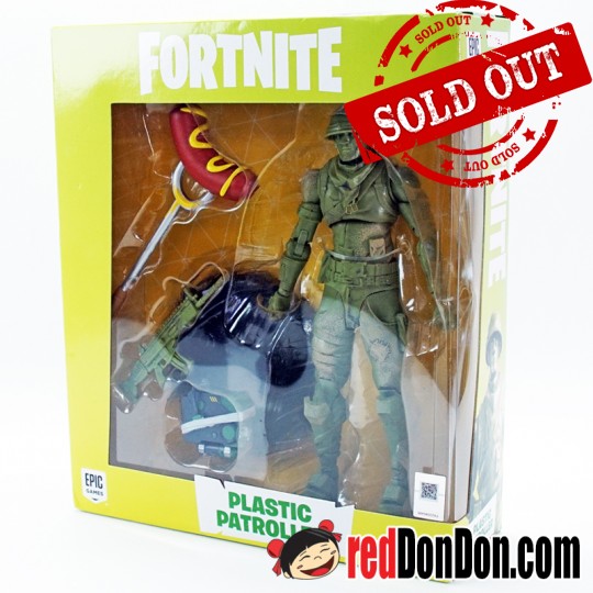 FORTNITE, PLASTIC PATROLLER, 7" PREMIUM ACTION FIGURE, MCFARLANE TOYS