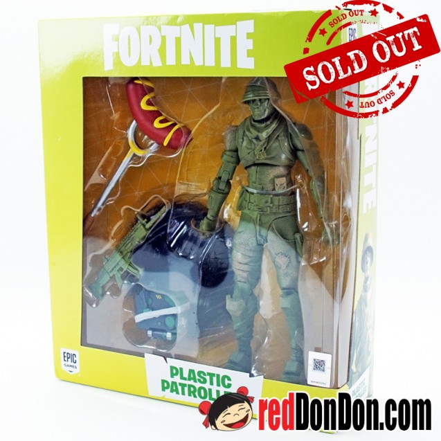 FORTNITE, PLASTIC PATROLLER, 7" PREMIUM ACTION FIGURE, MCFARLANE TOYS