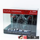 GI JOE THE RISE OF COBRA M.A.R.S. TROOPERS 2008