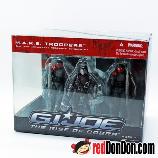 GI JOE THE RISE OF COBRA M.A.R.S. TROOPERS 2008