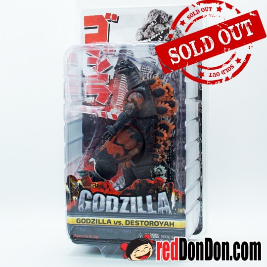 BURNING GODZILLA, GODZILLA vs. DESTOROYAH, ACTION FIGURE, NECA