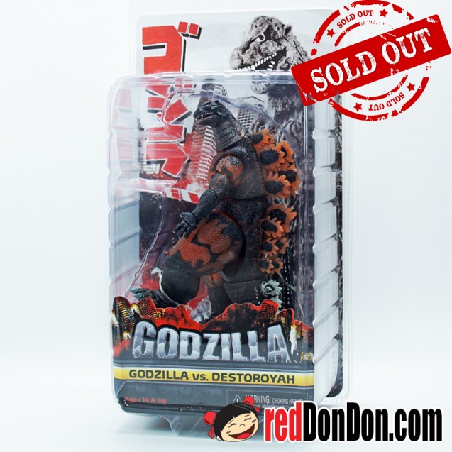 BURNING GODZILLA, GODZILLA vs. DESTOROYAH, ACTION FIGURE, NECA