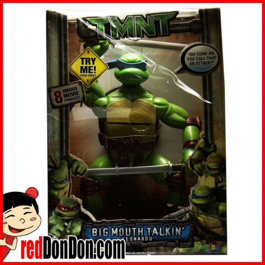 Teenage Mutant Ninja Turtles LEONARDO 2006 BIG MOUTH TALKIN' 