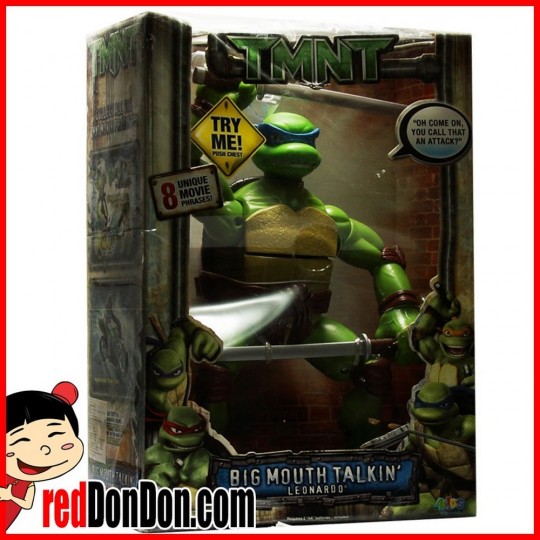 Teenage Mutant Ninja Turtles LEONARDO 2006 BIG MOUTH TALKIN' 