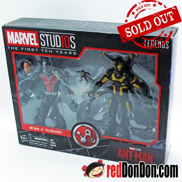 ANT-MAN & YELLOWJACKET, MARVEL STUDIOS, THE FIRST TEN YEARS, LEGENDS SERIES