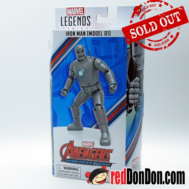 IRON MAN, MODEL 01, MARVEL LEGENDS 60TH ANNIVERSARY 6" FIGURE AVERGERS