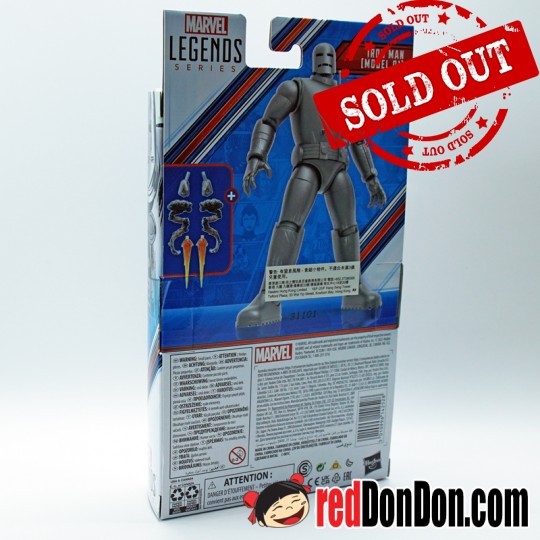 IRON MAN, MODEL 01, MARVEL LEGENDS 60TH ANNIVERSARY 6" FIGURE AVERGERS