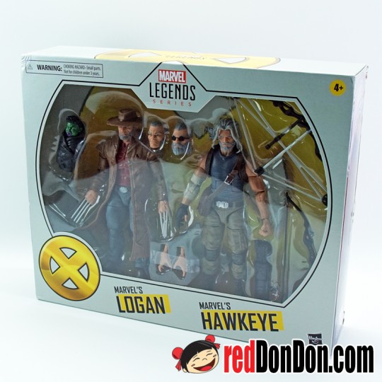 HASBRO MARVEL LEGENDS SERIES X-MEN OLD MAN LOGAN & HAWKEYE 2 PACK ACTION FIGURES