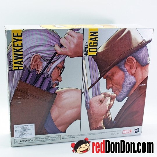 HASBRO MARVEL LEGENDS SERIES X-MEN OLD MAN LOGAN & HAWKEYE 2 PACK ACTION FIGURES