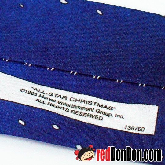 Tie 領帶 領呔 Marvel All Star Christmas 1995 Ralph Marlin 