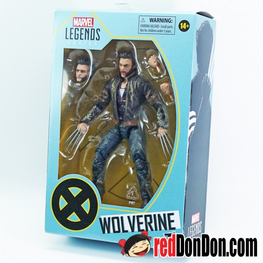 WOLVERINE 6" ACTION FIGURE, X-MEN LOGAN JACKET VERSION, MARVEL, HASBRO