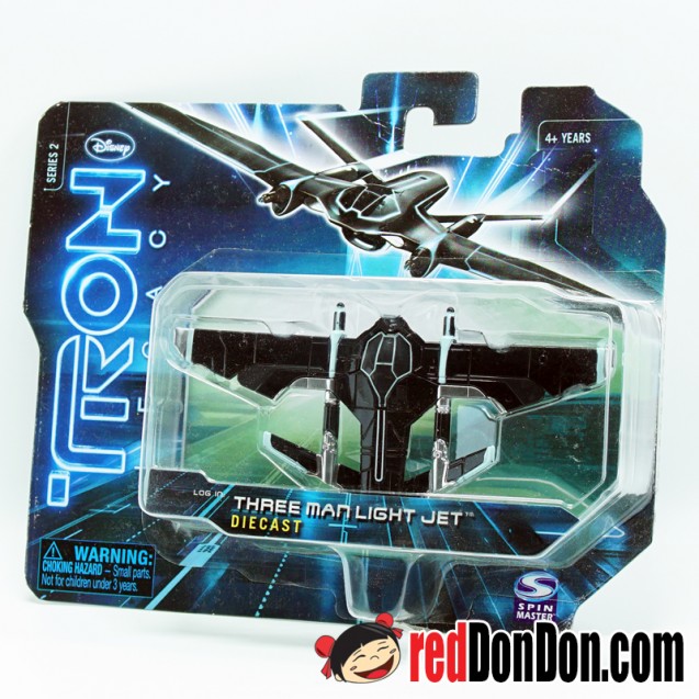 Tron Legacy Three Man Light Jet 1:50 Die-Cast (2010) Spin Master