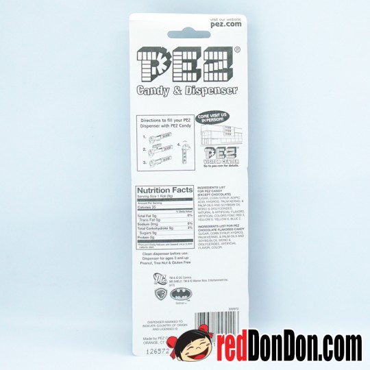 PEZ CANDY & DISPENSER DC BATMAN 美國 皮禮士糖 蝙蝠俠