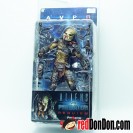ALIENS VS PREDATOR, AVP REQUIEM SERIES 2 PREDATOR ACTION FIGURE, UNMASKED WOLF, NECCA 2007