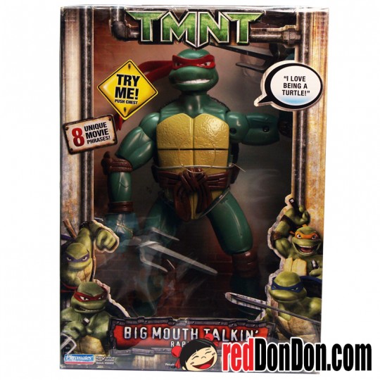 Teenage Mutant Ninja Turtles RAPHAEL 2006 BIG MOUTH TALKIN'