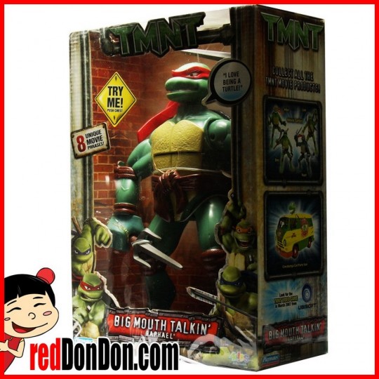 Teenage Mutant Ninja Turtles RAPHAEL 2006 BIG MOUTH TALKIN'