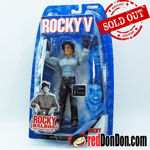 ROCKY BALBOA, ROCKY V, THE ITALIAN STALLION, JAKKS PACIFIC, YEAR 2007