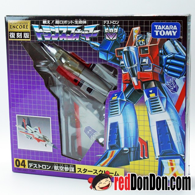 TRANSFORMER ENCORE 04, 變形金剛 復刻版04, STARSCREAM G1 2007, TAKARA TOMY