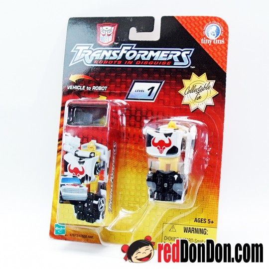 TRANSFORMERS ROBOTS IN DISGUISE (2003) IRONHIDE COLLECTABLE TIN