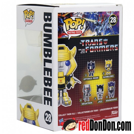 Funko Pop - 28 Transformers - Bumblebee Special Edition