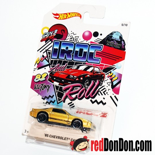 HOT WHEELS - IROC AND ROLL 5/10 - 85 CHEVROLET CAMARO