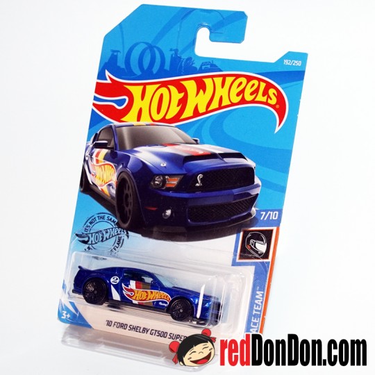 HOT WHEELS - HW RACE TEAM 192/250 - 10 FORD SHELBY GT500 SUPER SNAKE