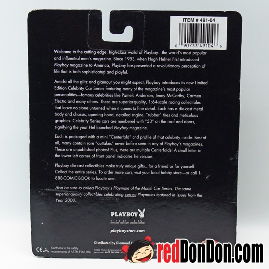 ANNA NICOLE SMITH, PLAYBOY LIMITED EDITION COLLECTIBLES, CELEBRITY CAR SERIES