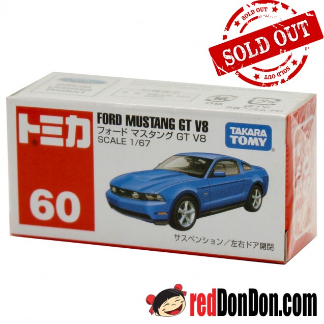 TOMICA 60 FORD MUSTANG GT V8