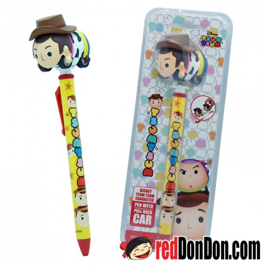 迪士尼 tsum tsum 胡迪 Woody 回力車 原子筆