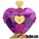 FUNLOCKETS 閃爍心型尋物寶盒 SECRET CRYSTAL JEWELLERY BOX (HEART SHAPE)