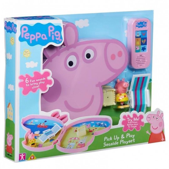 Peppa Pig - Pick up and Play Playground Playset