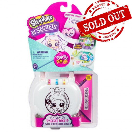 Shopkins 小小秘密2-保密鎖迷你樂園-派對 PARTY