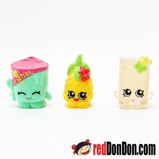 Shopkins 1套3粒 (不是全新) Shopkins figures 3 pcs