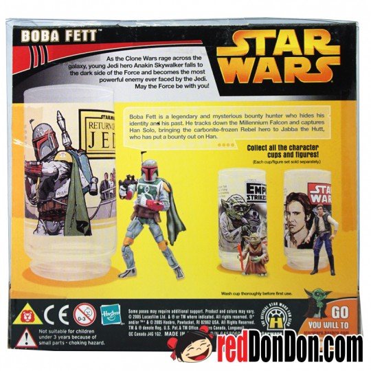 STAR WARS YEAR 2005 RETURN OF THE JEDI FIGURE AND CUP