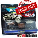 STAR WARS MICRO MACHINES BY GALOOB (1996), 65860 II, LANDSPEEDER, JAWA SANDCRAWLER, MILLENNIUM FALCON