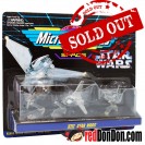 STAR WARS MICRO MACHINES BY GALOOB (1996), 65860 VIII, SPEEDER BIKE WITH IMPERIAL PILOT, IMPERIAL SHUTTLE TYDERIUM, TIE STARFIGHTER