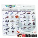 STAR WARS MICRO MACHINES BY GALOOB (1996), 65860 XI, BESPIN CLOUD CITY, MON CALAMRI REBEL CRUISER, ESCAPE POD